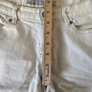 Y2K Old‎ Navy White Denim Shorts Mid Rise Stretch Cotton 4 Summer Beach Casual thumbnail 7