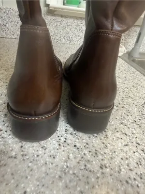 L.L. Bean Women's Over-the-Knee Riding Boots - Dark Brown thumbnail 4