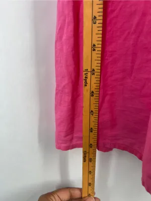 XiRENA Lorraine Pink Smocked Tie Strap Cotton Maxi Dress XS thumbnail 15