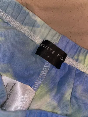 White Fox Biker shorts thumbnail 4