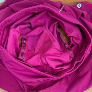 LULULEMON Pace Rival Skirt 4-Way Stretch Deep Fuchsia Size 2 thumbnail 9
