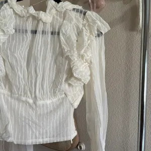 Babydoll Mesh Long Sleeve Top thumbnail 4