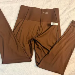 Source Unknown Unbranded Women's Brown Leggings thumbnail 4