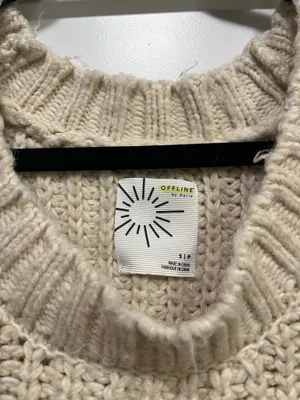 Aerie Chunky Oversized Knit Sweater thumbnail 3