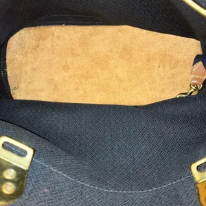 Vintage Dooney and Bourke Leather Trim Canvas Shoulder Bag thumbnail 13