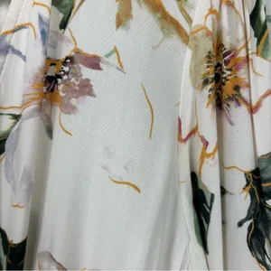 Shore Floral Smocked Waist Mini Dress Size XS thumbnail 8