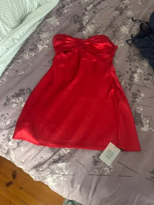 Revolve Red Dress Mini thumbnail 2