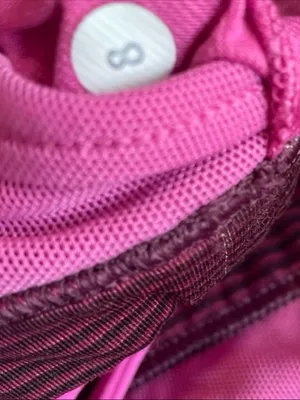 lululemon athletica Pink Athletic Tank with Detail thumbnail 3