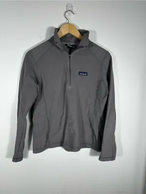 Patagonia Women's Micro D 1/4‎ Zip Fleece Pullover Sz M thumbnail 2