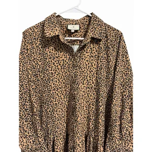 Tuckernuck Leopard Print Hayes‎ Dress Brown Women's Size XL thumbnail 3