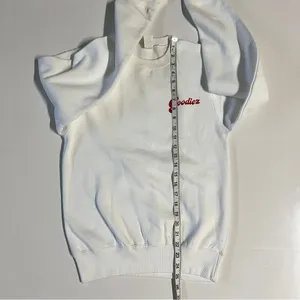 Goodiez Self Love Is The Best Love Sweatshirt & Joggers in White & Red thumbnail 14