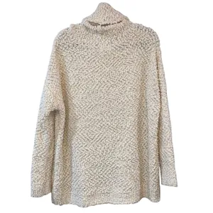 Altar’d State Cream Chunky Knit Cowl Neck Sweater Medium Cozy Boho Oversized‎ thumbnail 4