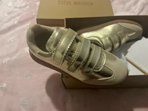 Gold Steve Madden Momentum Sneakers thumbnail 2