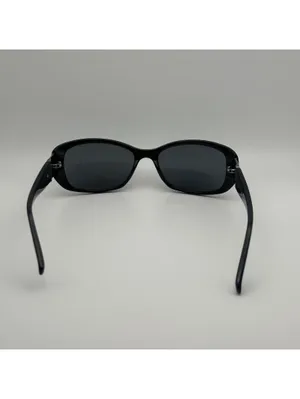 Vera Wang Black Rectangular Sunglasses thumbnail 8