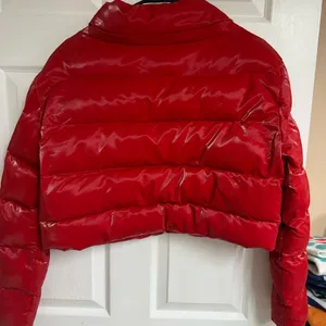 Red Puffer Jacket for Women thumbnail 3