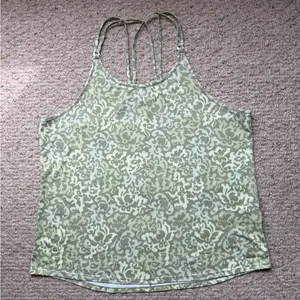 NIKE Green Ornate Print Strappy Tank Top Size XXL thumbnail 12