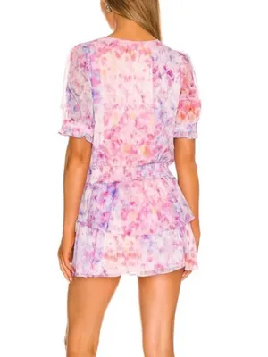 Amanda Uprichard NYC Adriel mini Dress in Cotton Candy size large NWT thumbnail 5