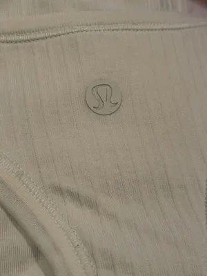 Lululemon Ebb To Street Cropped Racerback Tank Top Kohlrabi Green thumbnail 3