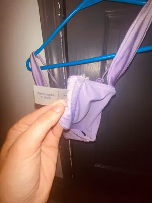 Abercrombie and fitch swim top size xs u set wire has been removed thumbnail 2
