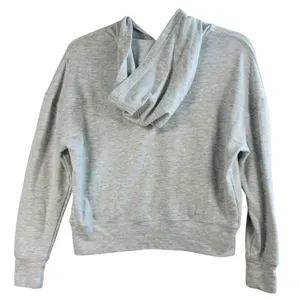 NFL Dallas Cowboys Cropped Hoodie‎ Womens Sleepwear Pullover Sweatshirt Gray S thumbnail 2
