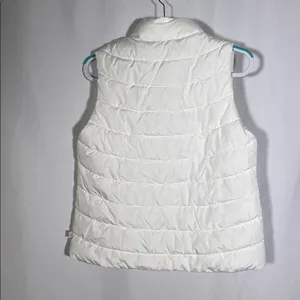 GAP WOMENS WHITE COLD CONTROL PUFFER VEST MEDIUM thumbnail 3