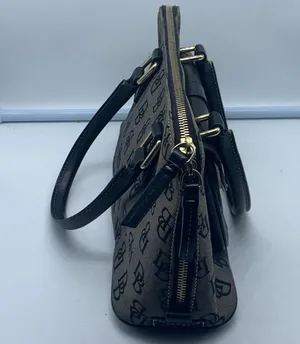 DOONEY & BOURKE black & gray signature D&B logo tote bag thumbnail 7