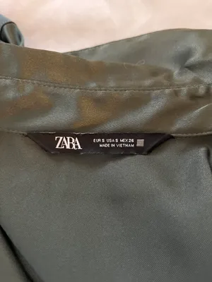 ZARA Silky longsleeve button down thumbnail 2