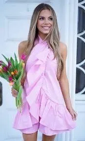 South Boutique halter dress thumbnail 1