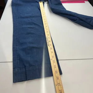 7‎ For All Mankind Straight Jeans Womens 26 Blue Denim Cotton Straight High Rise thumbnail 12