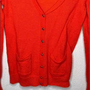 J. Crew Italian Spun Alpaca Blend‎ Cardigan Sweater thumbnail 5
