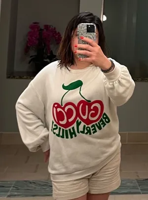 Gucci Beverly Hills Cherries pullover sweatshirt  thumbnail 1