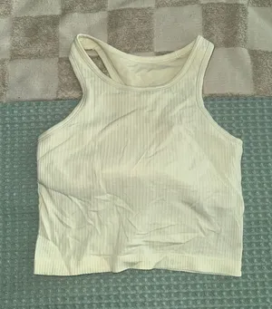 Lululemon Ebb To Street Racerback Crop Tank Top Dew Green size‎ 6 thumbnail 1