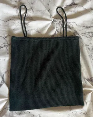 dark forest green Brandy Melville tank top  thumbnail 2