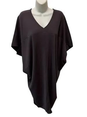 Hatch Women's The Slouch Maternity Dress OS Black Back Split Dolman SS Roomy thumbnail 2
