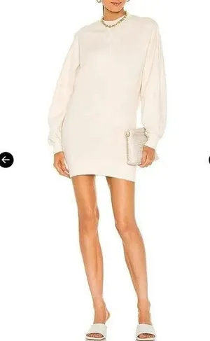 Michael Costello NWT x REVOLVE Sweatshirt Mini Dress thumbnail 1