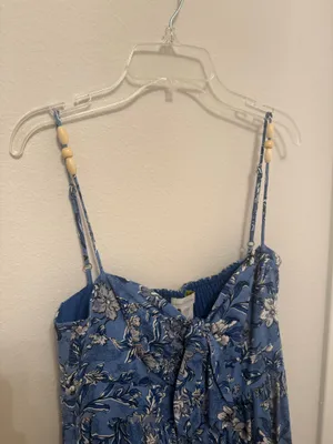 House of Harlow Blue Floral Maxi Dress thumbnail 2
