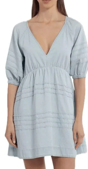 7 For All Mankind denim mini dress thumbnail 1