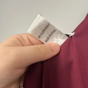 NWT Bill Levkoff Bridesmaid Dress Style 7006 in The Color Wine 2 Prom Wedding thumbnail 11