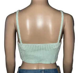 Free People Berkinette Crochet Bralette Crop Cami Top thumbnail 7