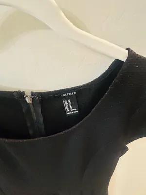 Forever 21 Black Sparkly Dress Mini thumbnail 4