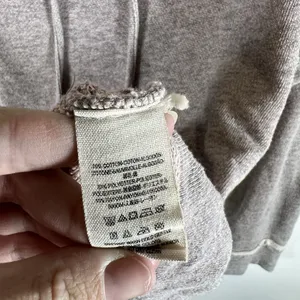 Free People Heather Pink Cross-Back Sweatshirt‎ Size Sz Medium Casual Boho thumbnail 4