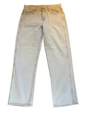 American Eagle Stretch Curvy Straight Leg Jeans Size 8 Regular NWT thumbnail 1