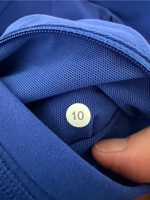 Lululemon Daily Practice Jacket Sapphire Blue Size 10 NWT Athleisure Colorful thumbnail 4