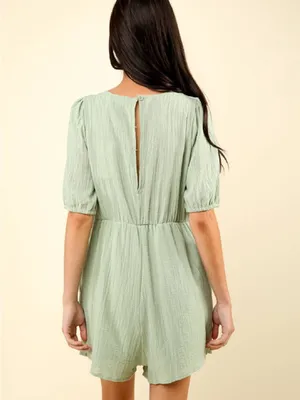 Sage Crochet-Detail Romper - Women's thumbnail 3