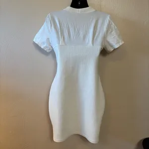 ASOS Women's Dress Ribbed‎ Corset Underwire T-Shirt Size 10 thumbnail 5