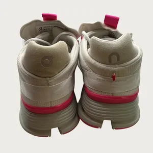 On Running Cloudnova Womens White Pink Athletic Sneakers 26.98495 Size 8.5 thumbnail 7