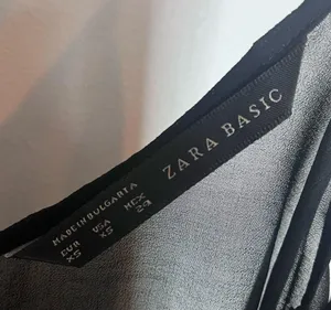 Zara Black Sequin Tank XS thumbnail 6