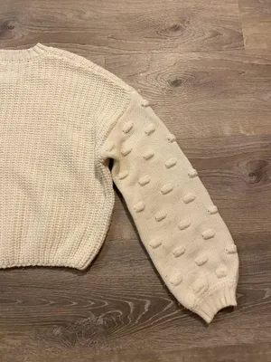 Moon&Madison White Sweater thumbnail 5