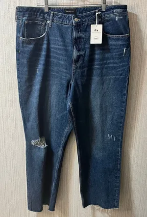 Free Assembly Super High Rise‎ Straight Leg Jeans Size 22 thumbnail 1