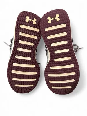 Under Armour Women's Purple Knit Lace-Up Sneakers thumbnail 4
